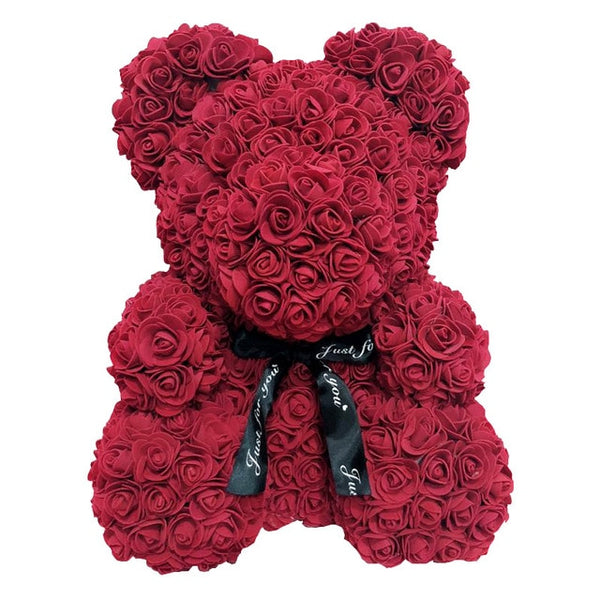 Red rose cheap and teddy bear